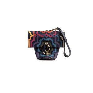 NEW ZAC ZAC POSEN Mini Purse Belay Museum Wristlet